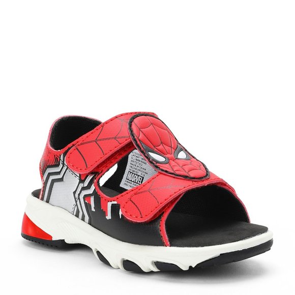 spiderman light up flip flops
